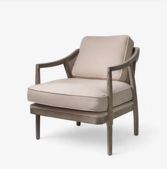 Brighton Rattan & Timber Armchair | In Stock & Ready To Ship
