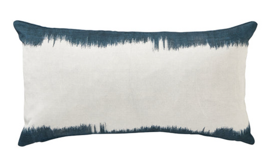 Capri Navy Outdoor Cushion 30cm x 50cm