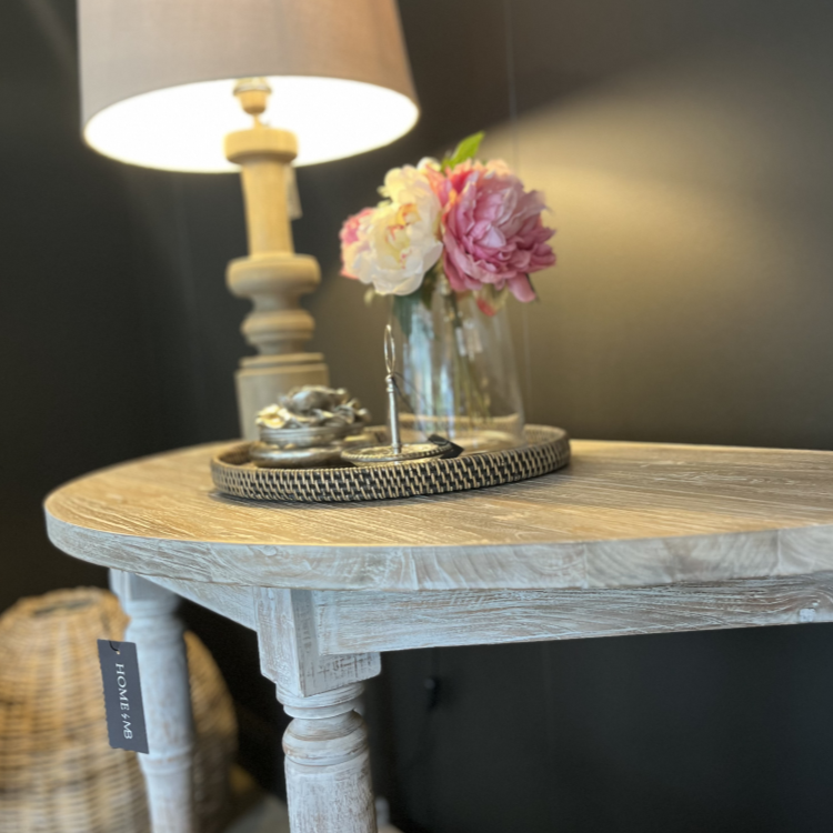 Hand crafted from solid teak, the Avignon Console Table showcases classic, curved lines add a timeless aesthetic to any home. Lifestyle