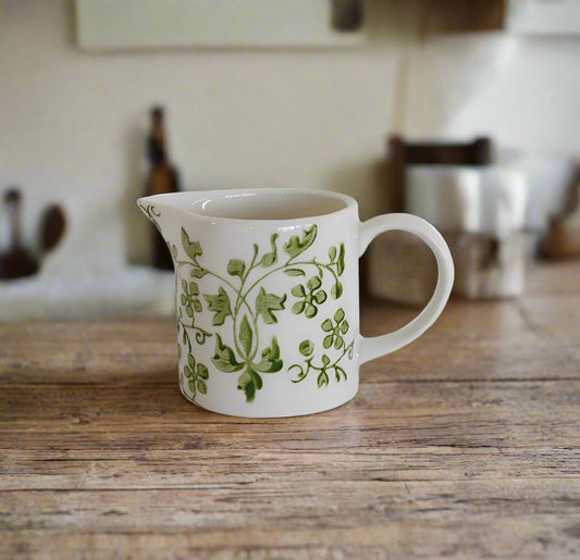 Florentine Verde Hand Painted Creamer