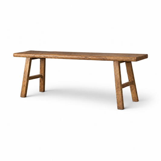 Florence Old Elm Timber Bench 150cm | In Stock & Ready To Ship
