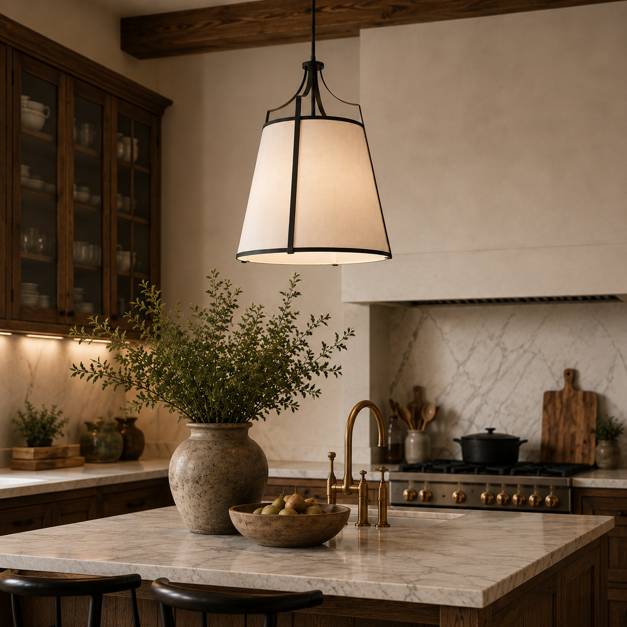 Ellery Black Pendant Light - Wide | Pre Order Now | Arriving November