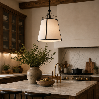 Ellery Black Pendant Light - Wide | Pre Order Now | Arriving November
