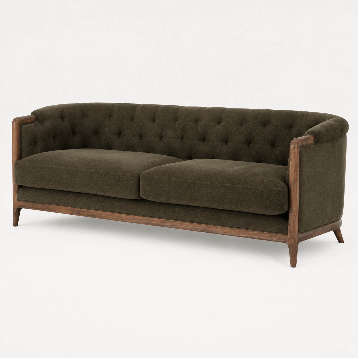 Ellsworth Parisian Green Tufted Sofa | Pre Order Available | Arriving December