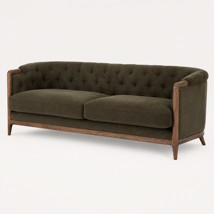 Ellsworth Parisian Green Tufted Sofa | Pre Order Available | Arriving December