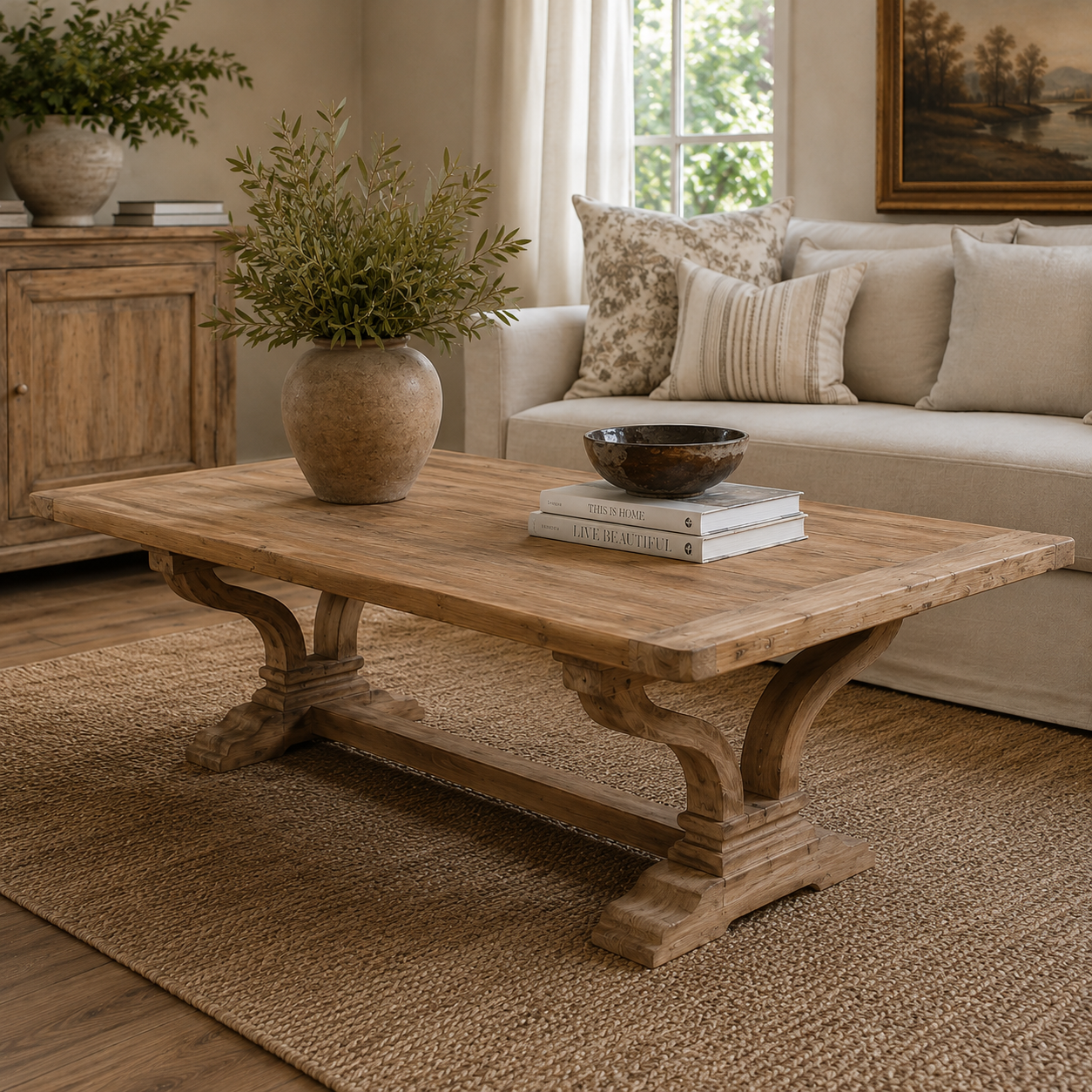Victoria Recycled Elm Coffee Table | In Stock & Ready To Ship