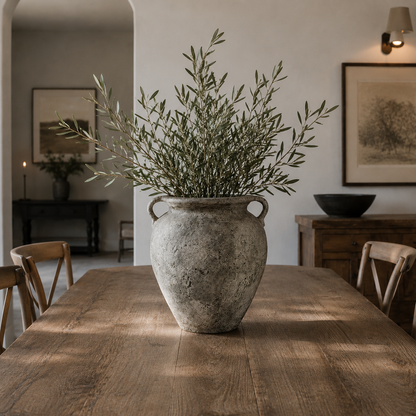 Marco Distressed Terracotta Vase - Medium