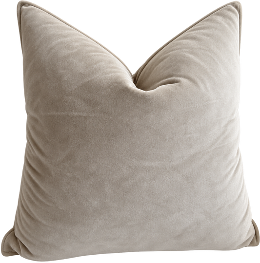 Sand Velvet Cushion Cover 55cm x 55cm