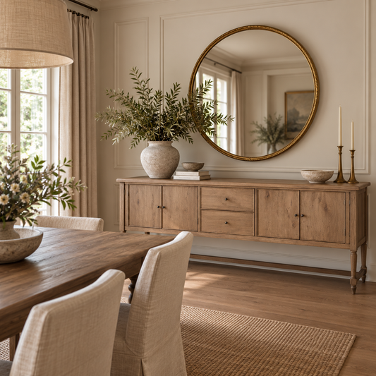 Bernard Natural Oak Sideboard