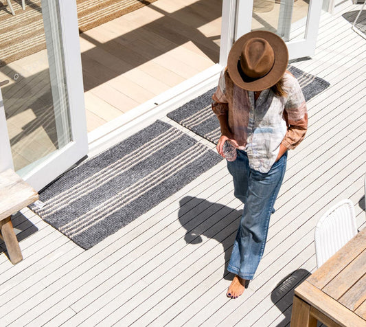 Cornell Outdoor/Indoor Stripe Rug 60cm x 90cm