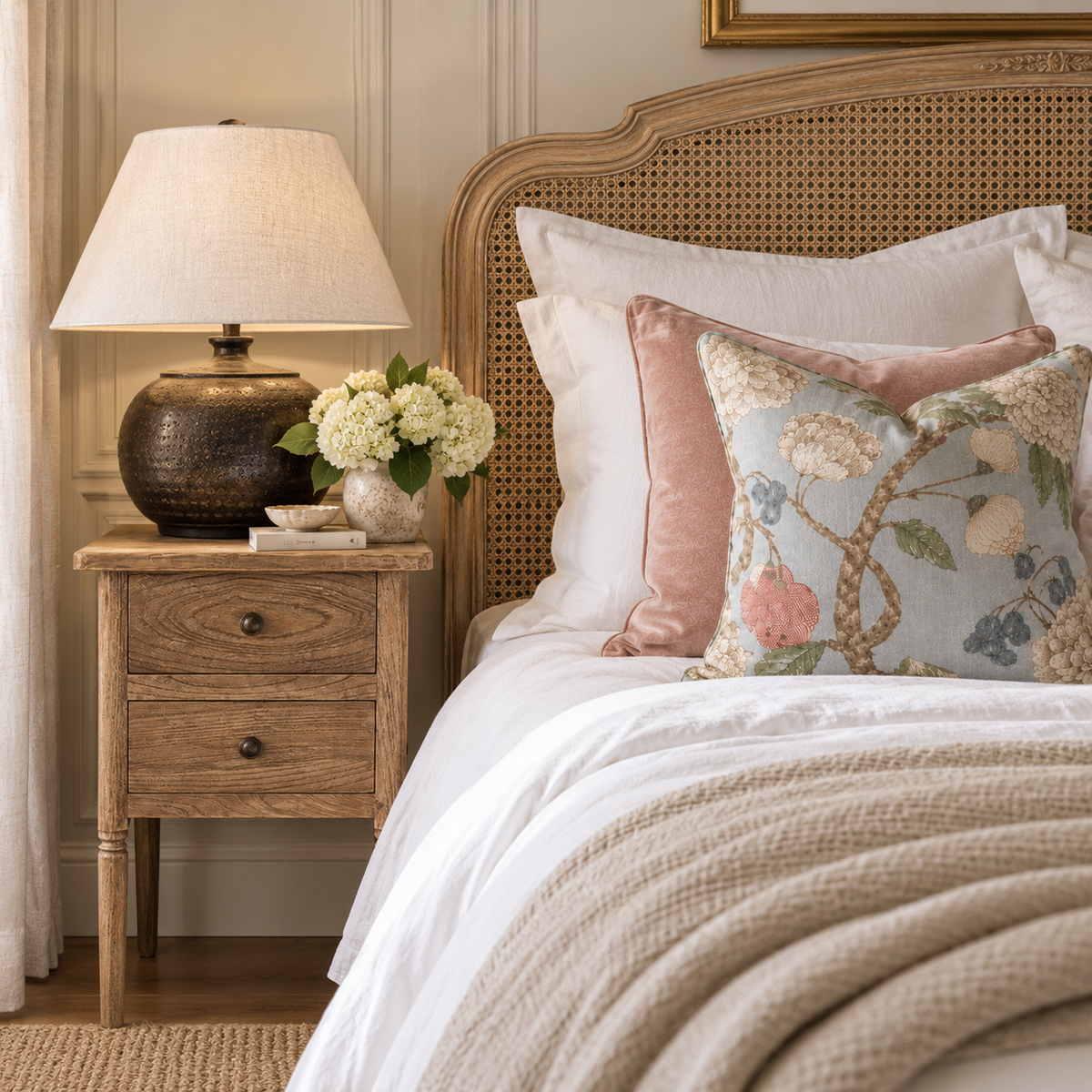 Celeste Reclaimed Elm Bedside Table | In Stock & Ready To Ship