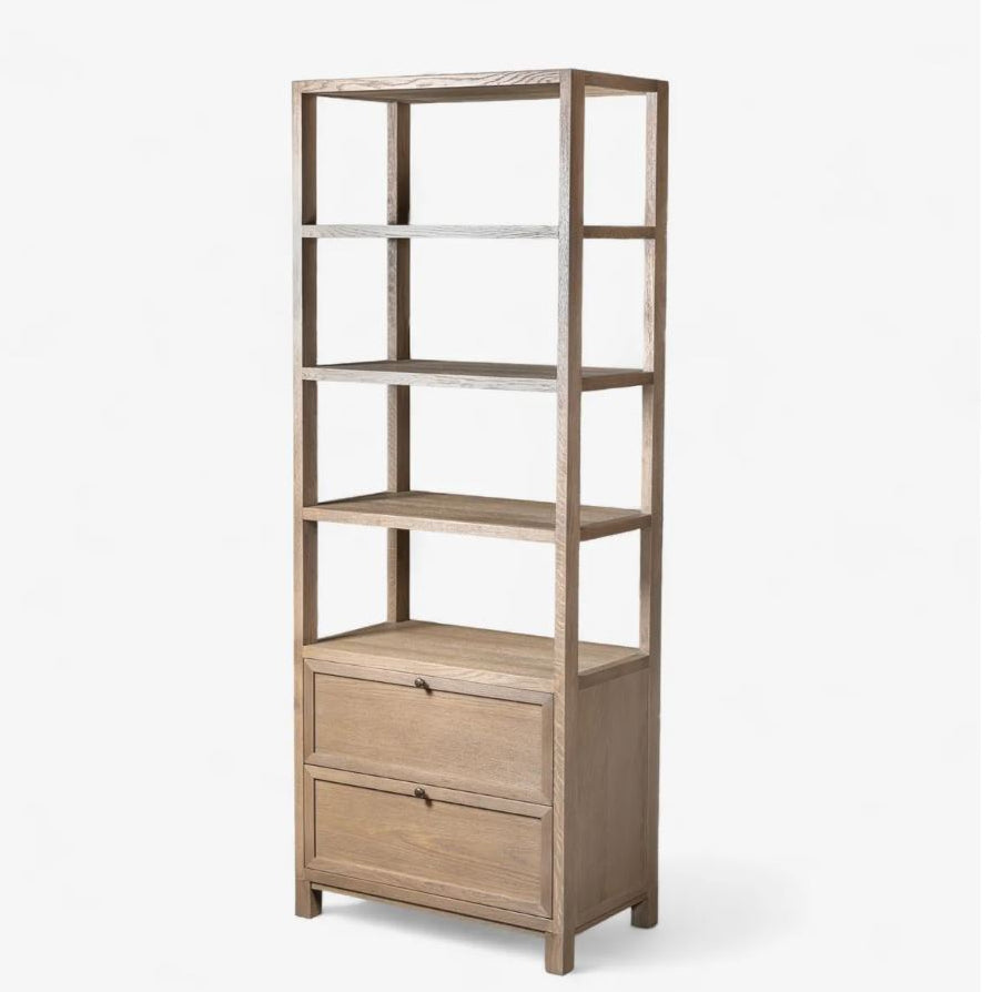 Dakota Timber Display Cabinet - In Stock & Ready To Ship