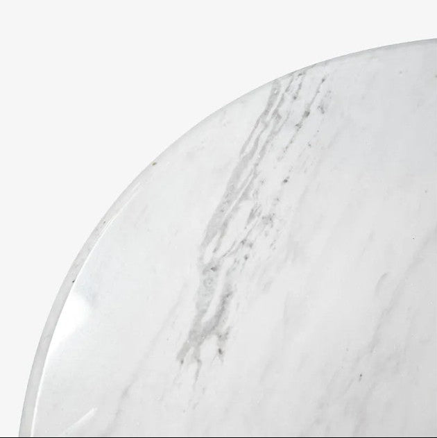 Close-up of a marble-patterned surface with a white background