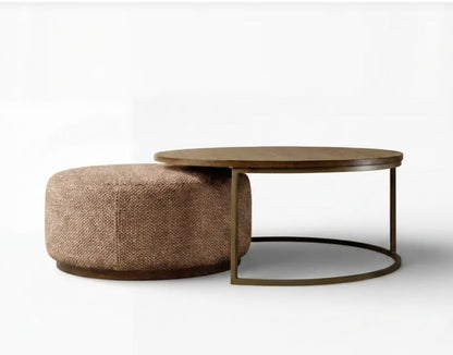 Edison Coffee Table & Ottoman Coffee - Pre Order
