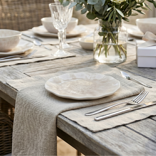 Ivory Melamine Plate - Small