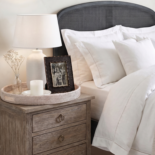 Matteo Dark Rattan Photo Frame 5" x 7"