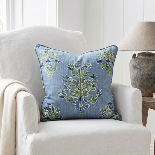Lacefield Clara Cornflower Cushion