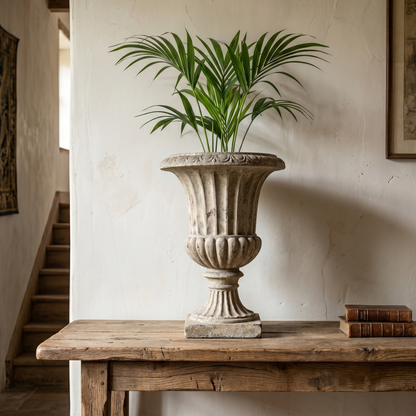 Roma Distressed Urn Planter