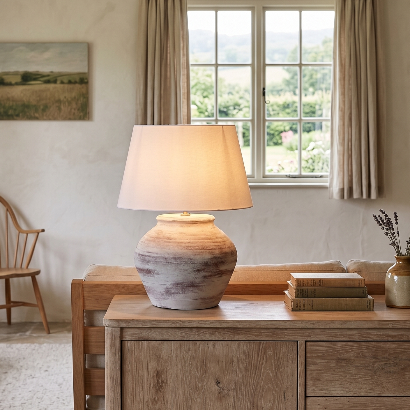 Toulon Table Lamp & Shade
