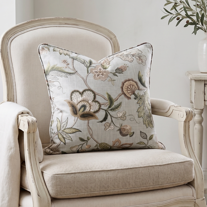 P Kaufmann Brissac Pastel Floral Cushion