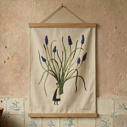 Laura Stoddart Muscari Tea Towel