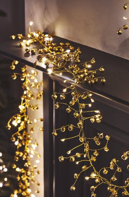 Golden Bells String Lights