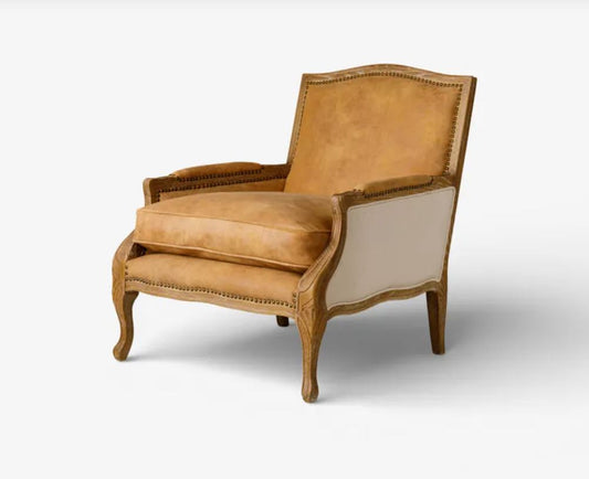 Harvey Leather Armchair - Pre Order Arriving June
