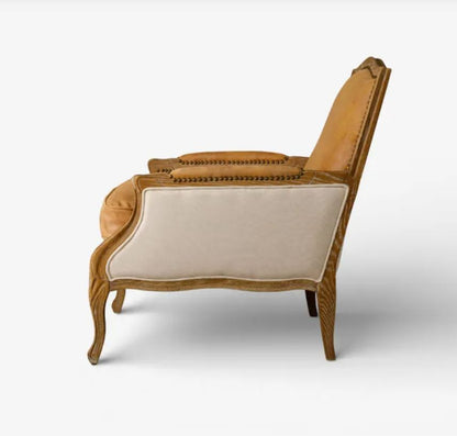 Harvey Leather Armchair - Pre Order Arriving June
