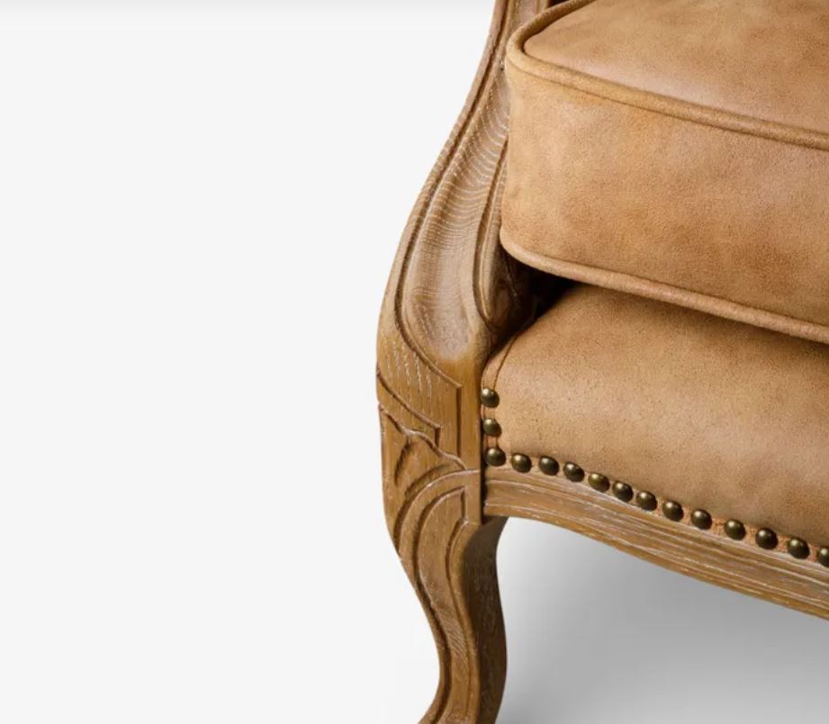 Harvey Leather Armchair - Pre Order Arriving June