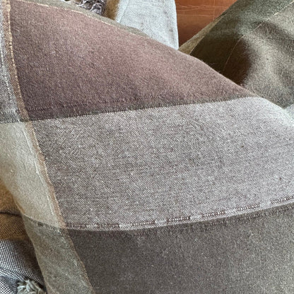 Hallie Check Cushion 55cm x 55cm