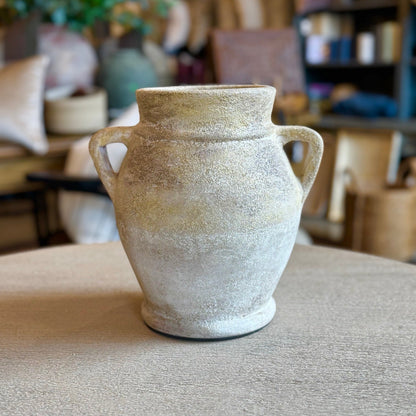 Lille Distressed Terracotta Vase - Medium