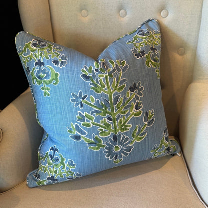 Lacefield Clara Cornflower Cushion