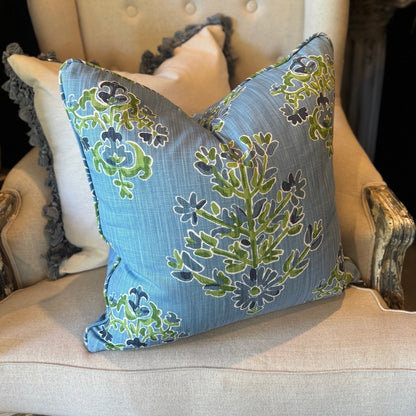 Lacefield Clara Cornflower Cushion