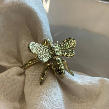 Bee Brass Napkin Ring