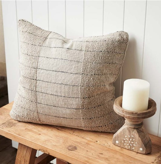 Marco Handwoven 100% Linen Cushion - 50 x 50