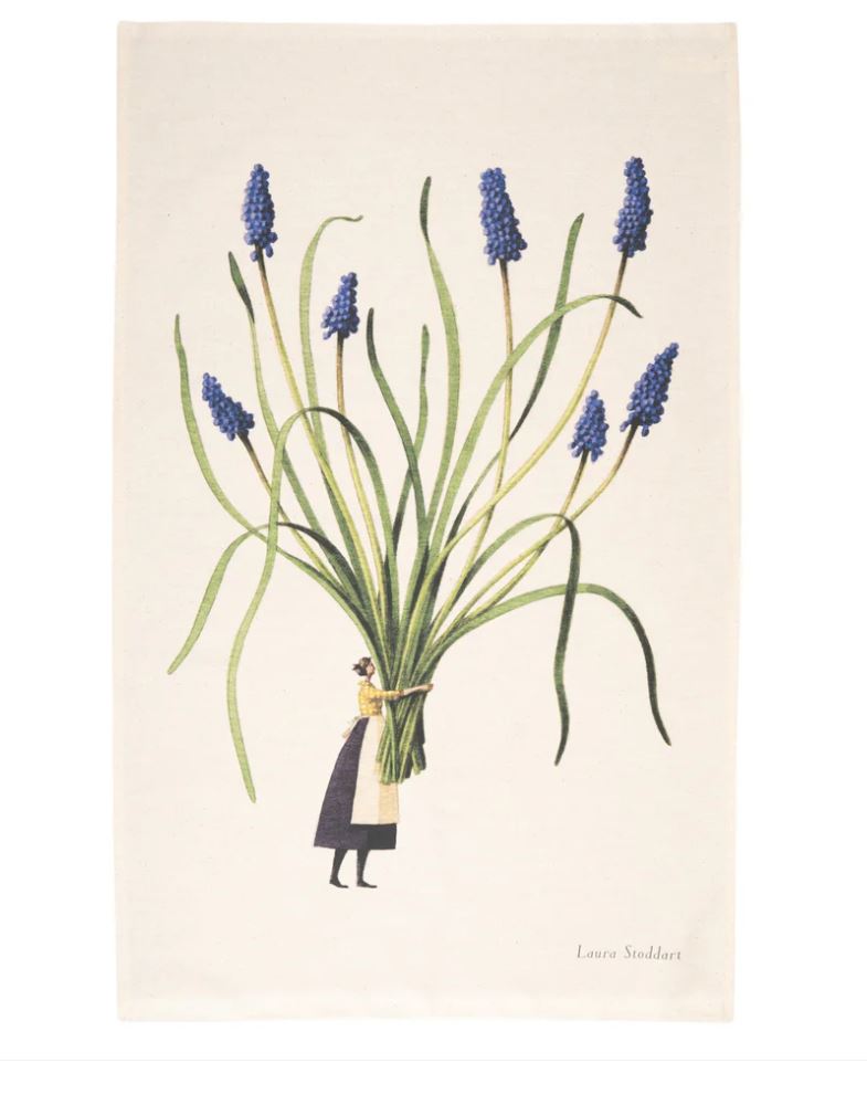 Laura Stoddart Muscari Tea Towel
