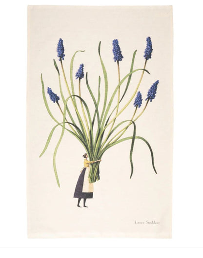 Laura Stoddart Muscari Tea Towel