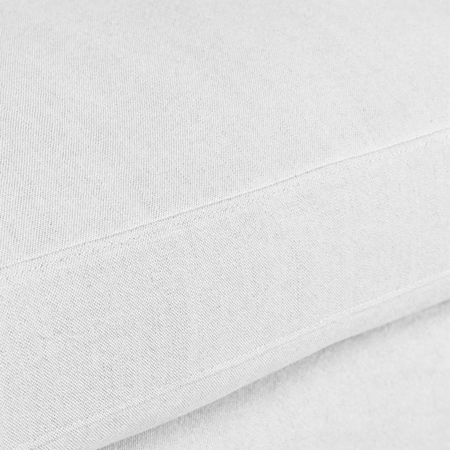 Sorgues 2.5 Seater Slip Cover Linen Blend Sofa - White - Special Order