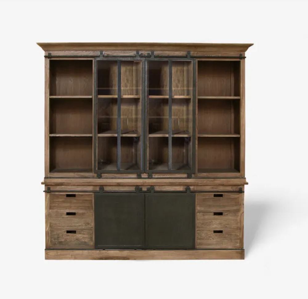 Sliding Door Double Cabinet | In Stock & Ready To Ship
