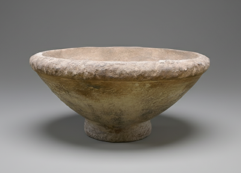 rustic stone bowl