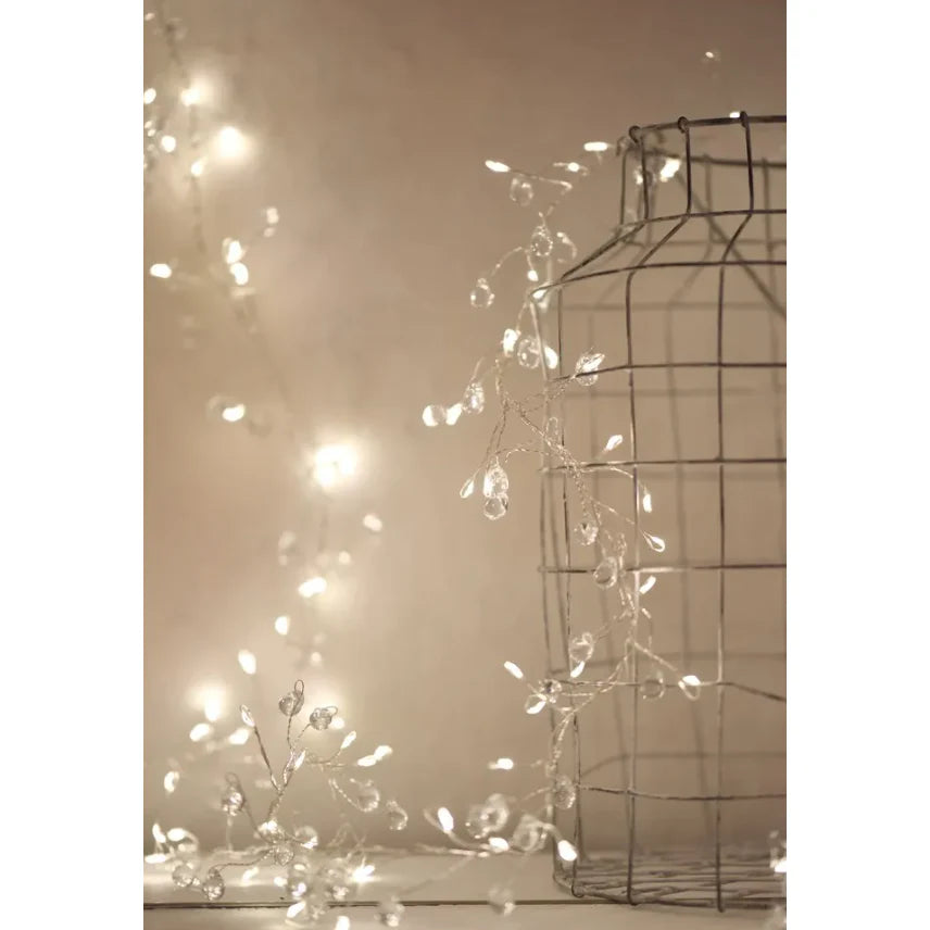 Crystal Cluster Fairy Lights - Battery