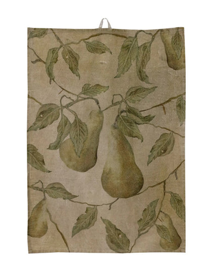 Branche de Poire 100% Linen Tea Towel