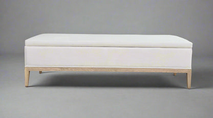 French Contemporary End-of-bed Storage Bench 160cm