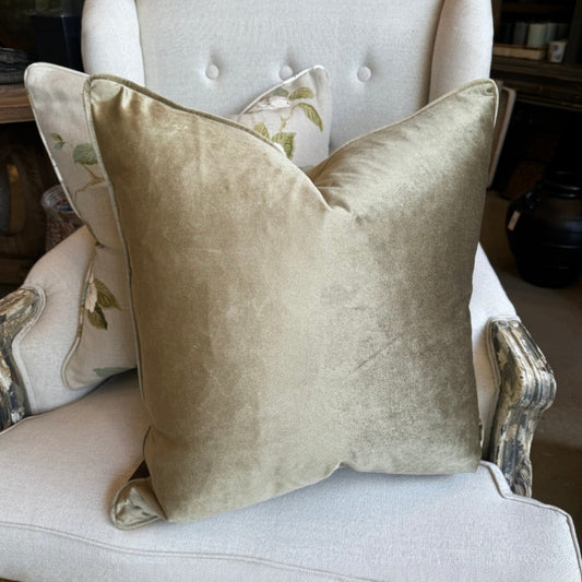 Gold Velvet Cushion 55cm x 55cm