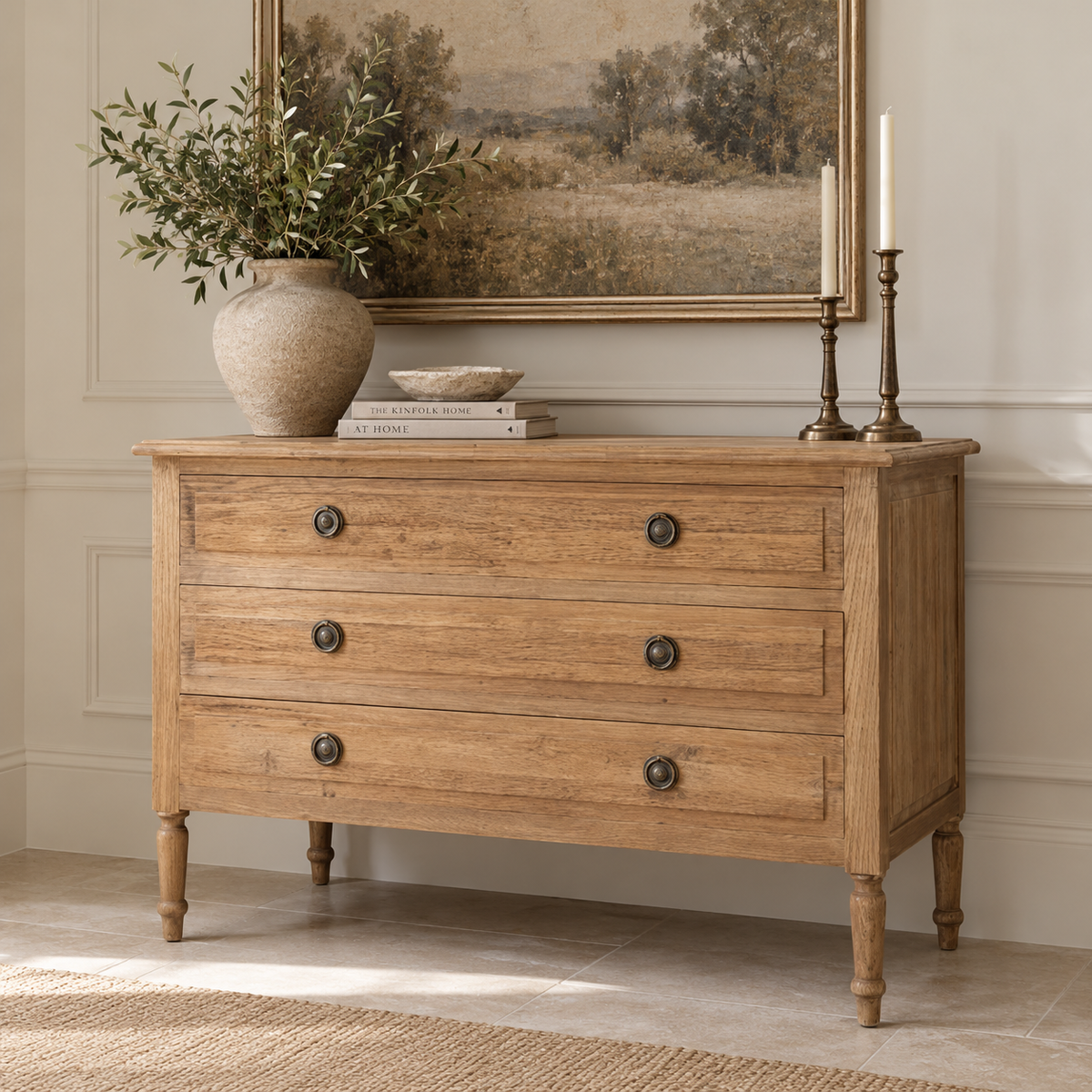 Ardennes Oak Chest of Drawers