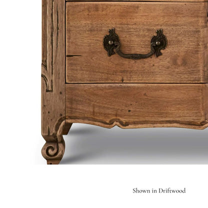 Provence Black Distressed 3 Drawer Dresser - Arriving May