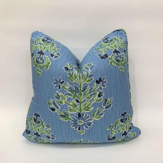 Lacefield Clara Cornflower Cushion