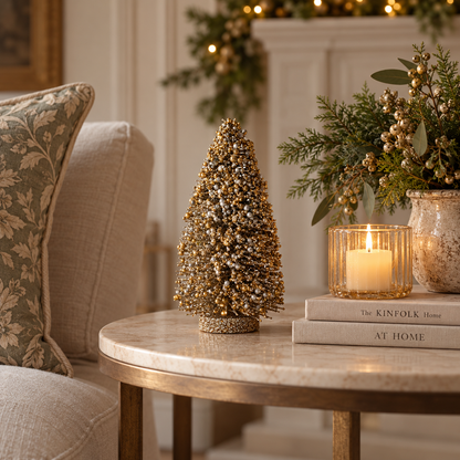 Champagne Glow Christmas Tree - Small