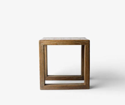 Savannah Reclaimed Elm Side Table | In Stock & Ready To Ship