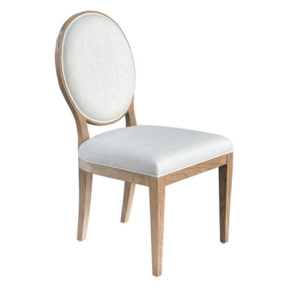 Carribbean Round Back Dining Chair - Natural